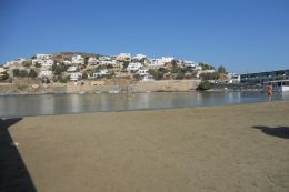 The nearby Vari Beach